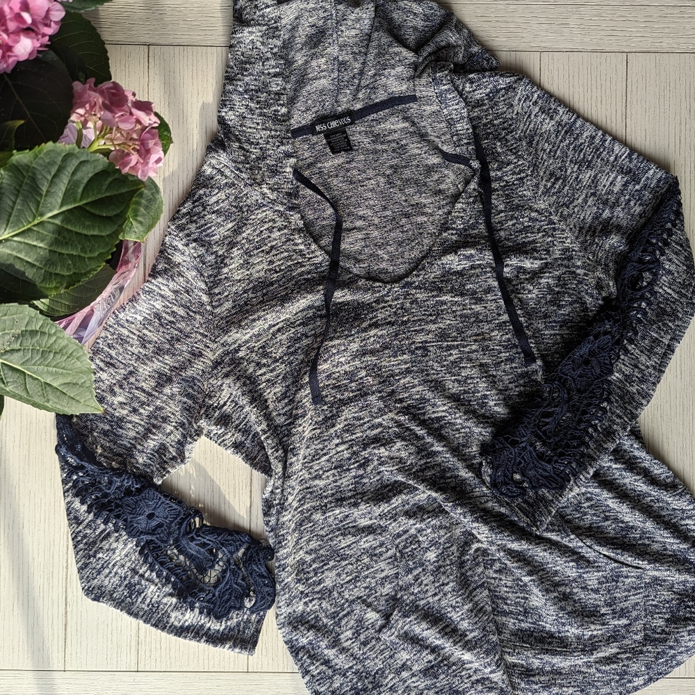 Miss Chevous Blue Hoodie